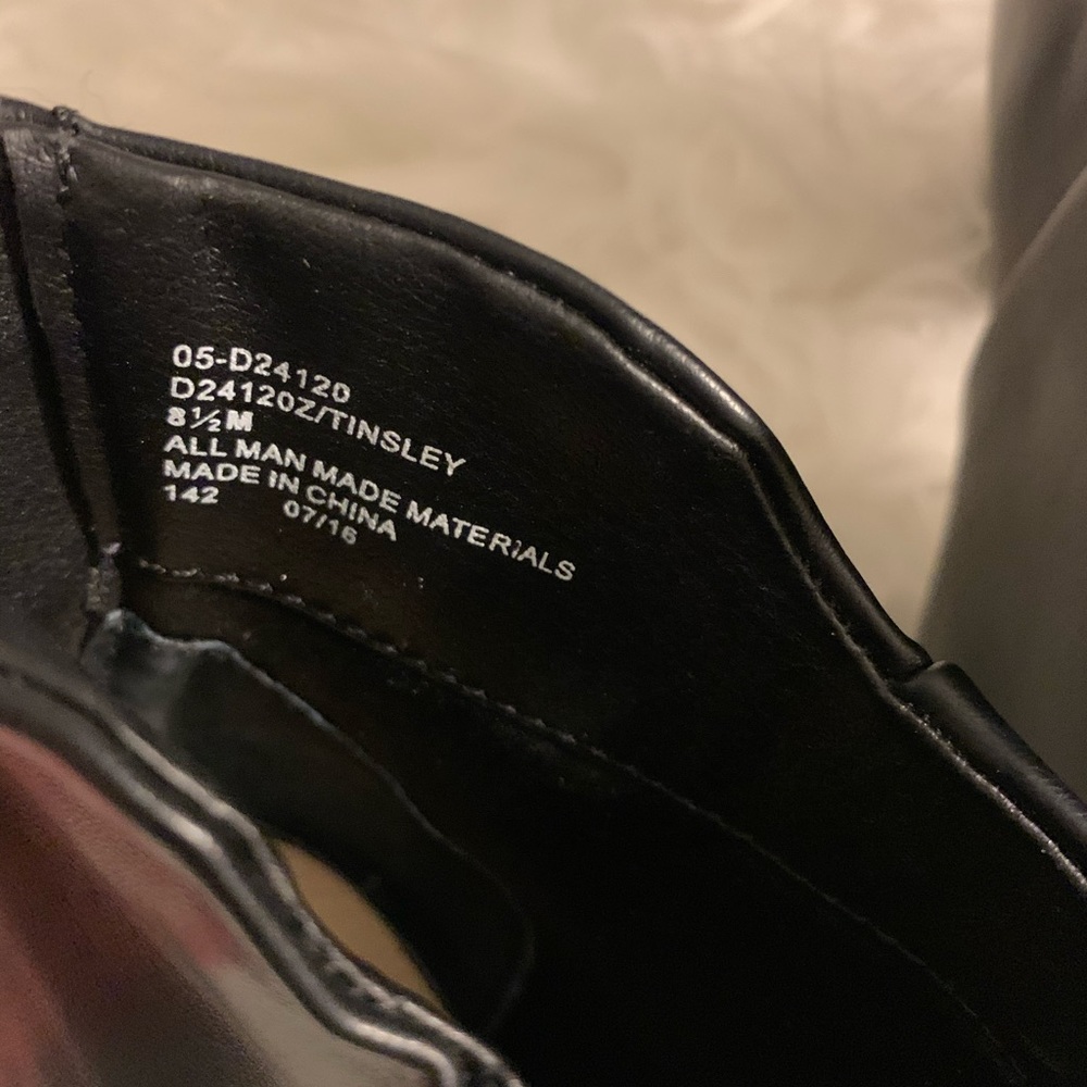 Seven Dials Tinsley Black Boots 8.5 - Picture 2 of 4